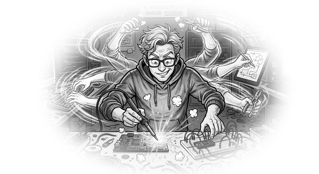 prototyping b&w